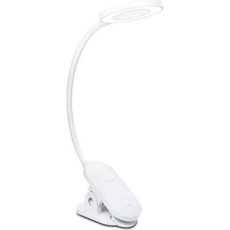 Philips - Lámpara LED con pinza, 4000 K, 5 W, regulable, blanca 929003315007 (1/2)