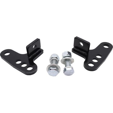 Blocs d'abaissement arrière réglables professionnels de 2,5 à 7,6 cm pour motos - Installation rapide - Taille compacte - Pour une hauteur de 1200 m