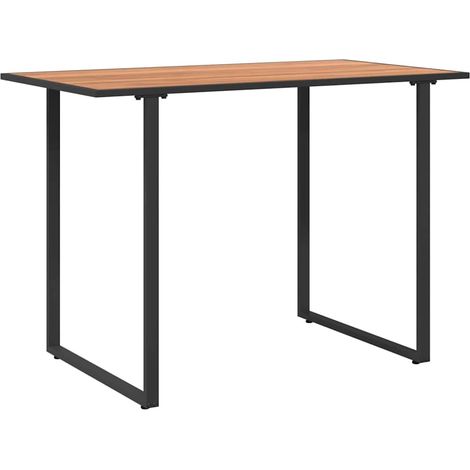 Mesa de Jardín Marrón 100 x 55 x 70 cm Madera vidaXL