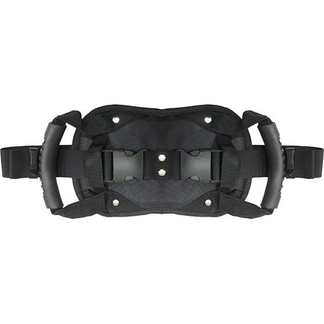 Motorcycle passenger safety belt – Passenger seat safety belt, adjustable rear seat handle, universal lap belt (1/5)