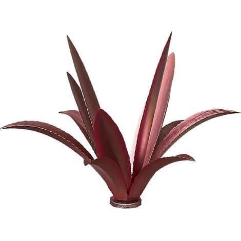 Rustikale Tequila-Skulptur, DIY-Agavenpflanze aus Metall, Gartendekoration, C--