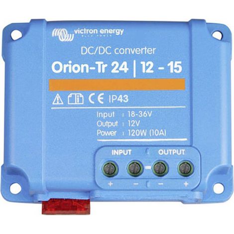 Victron Energy Orion-Tr 24/12-15 Convertisseur CC/CC 24 V/DC - 12.5 V/DC/20 A 120 W (1/2)