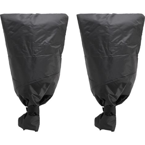 Housse de robinet extérieur antigel, protection contre l'eau et le gel, étanche et isolée, pour robinet d'arrosage, L (63 x 33 cm / 24,8 x 13 pouces) (1/5)