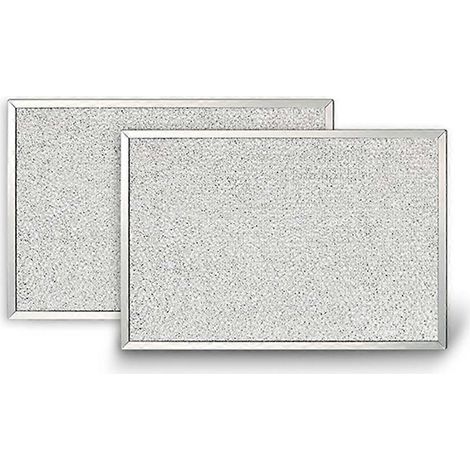 Deux filtres à graisse pour hotte de cuisine W11177751, compatibles avec et remplaçant les modèles W10419114, W10834041, W11176974, 4547137 et AP628. (1/5)