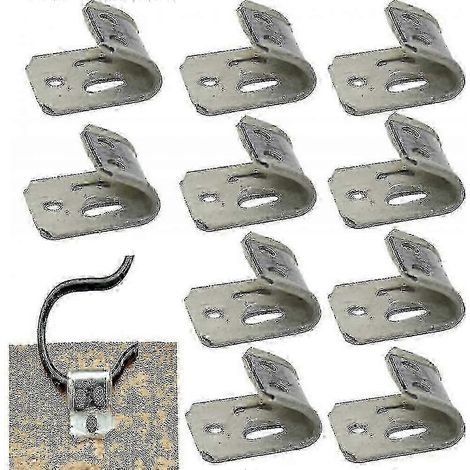 Lot de 20 clips pour ressorts de meubles rembourrés, compatibles avec la réparation des ressorts de chaises et de canapés, modèle QNX 0403 (1/5)