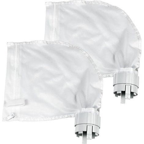 Juego de 2 bolsas multiusos de nailon para limpieza de piscinas Polaris 360/380 con cierre de cremallera (360 y 380) -Crezuo