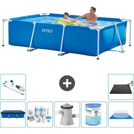 Intex Piscina con struttura Rettangolare - 260x160x65 cm - 7-pezzi  S30128 (1/5)