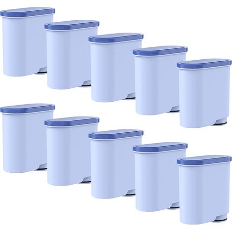 10 Filtre à Eau Compatible Philips AquaClean CA6903, Réduit Calcaire, Charbon Actif, Pour Machine Café (1/5)