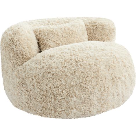 Canapé compressé 1 place  ultra-douce – Coussin couverture inclus, sans outil, gain de place,beige sable (1/5)
