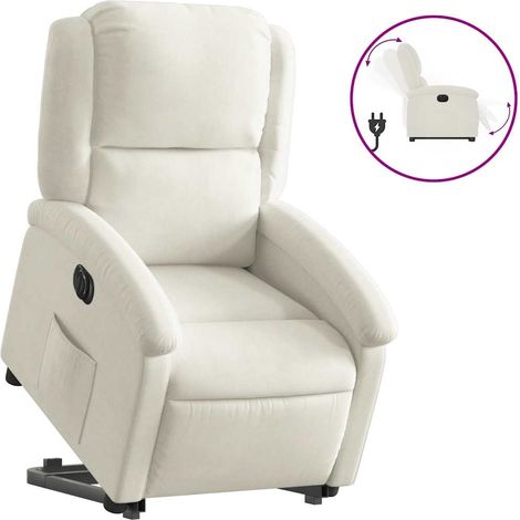 Maison Exclusive - Relaxsessel mit Aufstehhilfe Elektrisch Creme