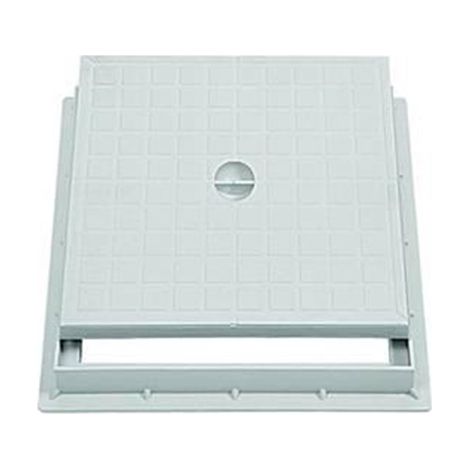 CHIUSINO CON TELAIO PER POZZETTO  -- - cm.40x40