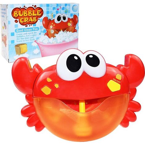 Crabes à bulles, jouet de bain pour bébé, machine à bulles amusante pour tout-petits, piscine, baignoire, savon, jouets de salle de bain pour enfants