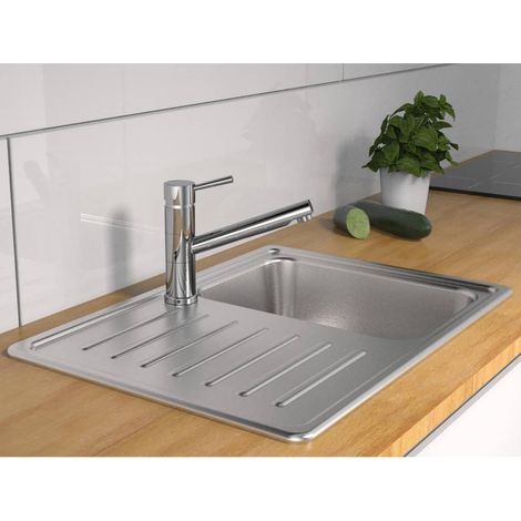 Mitigeur d'évier UNICORN à basse pression chrome SCHÜTTE (1/5)