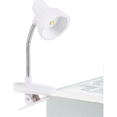 Kreative Tischleuchte mit Klemme – Wiederaufladbare LED-Schreibtischleuchte mit 10 dimmbaren Helligkeitsstufen für Kinder und Erwachsene, Augenschutz