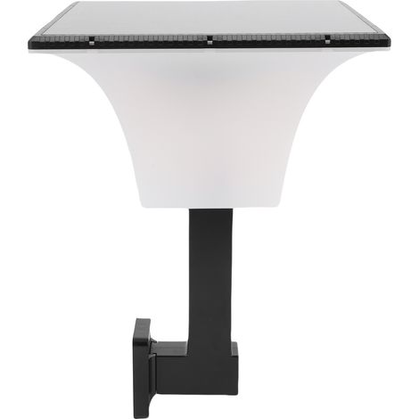 Applique murale solaire LED étanche IP65 pour extérieur, avec détecteur de mouvement, idéale pour terrasse, jardin ou patio (réf. 2311, lumière chaude). (1/5)