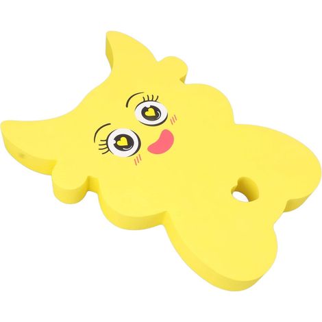 Planche de natation pour enfants en forme de vache, idéale pour l'apprentissage de la natation et comme cadeau parfait pour s'amuser en été. Fabriquée en EVA, elle est facile à transporter.