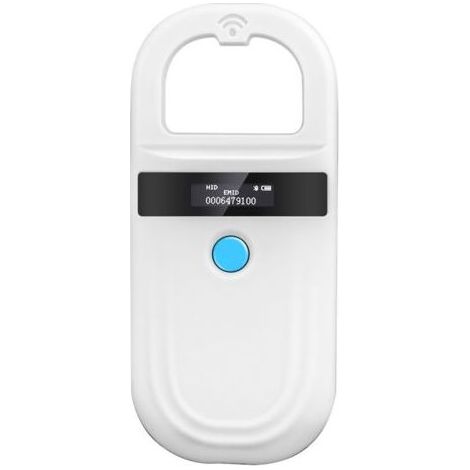 Haustier-ID-Lesegerät, wiederaufladbares Mikrochip-Lesegerät, Haustier-Tag-Display, tragbares RFID-EMID-Lesegerät für Haustiere (1/5)