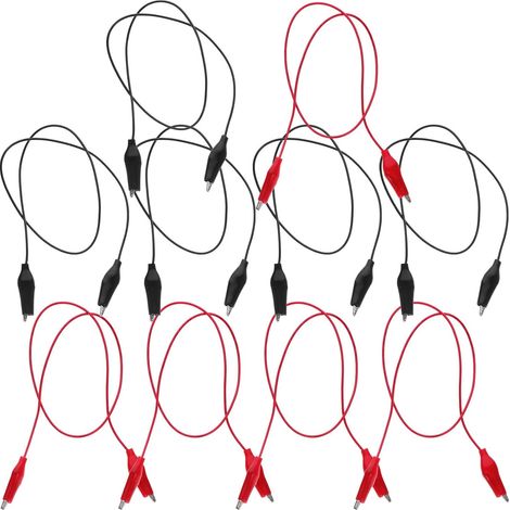 Fil Pédagogique de Démonstration D'électricité 10pcs Gaine Isolante en Pvc, Flexible et Précis pour Test de Circuits et Enseignement Pratique (1/5)