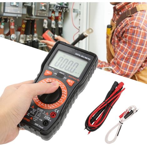 UA19C 20A/1000V Multimètre numérique portable de haute précision avec signal sonore pour usage domestique (1/5)