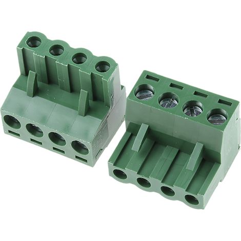 Bornier pour circuit imprimé RS PRO 4 contacts 1 rangée(s) pas de 5.08mm (1/3)