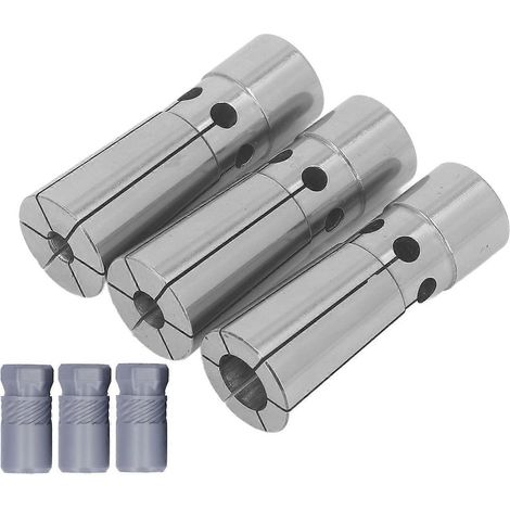 3-teiliges Set Kegelspannzangen-Hartmetallspindel-Spannzangenfutter-Drehmaschinenwerkzeughalter für CNC-Bearbeitung