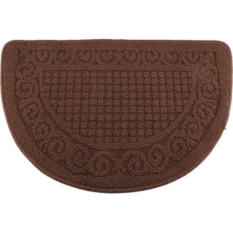 Tapis d'entrée antidérapant, tapis absorbant l'eau, tapis de bain, décoration pour chambre et salle de bain (1/4)