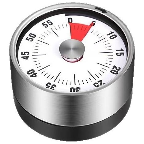 Visueller Timer, Magnetische Küchentimer Kleine Kinder Zeitschaltuhr 60 Minuten Countdown Timer mit Einklappbarer Ständer Mechanisch Analoger Kurzzeit Timer für Küche Schule Büro (1/5)