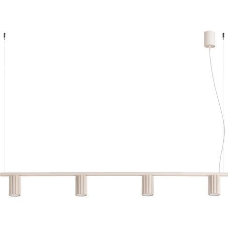 Sollux KARBON Suspension Karbon Bar beige 4x GU10 (1/5)