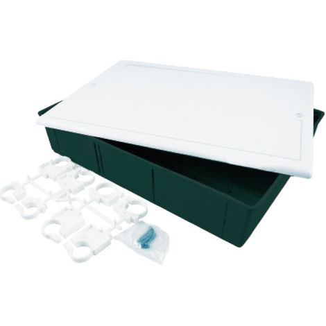 CASSETTE DI ISPEZIONE IN PLASTICA PER COLLETTORI MM 320x200x80   TIEMME RACCORDERIE SPA