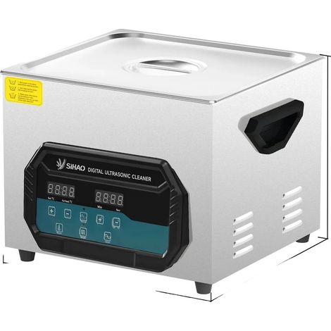 Limpiador ultrasónico, capacidad de 3 a 30 litros, control digital, 10 litros de humedad relativa. (1/2)