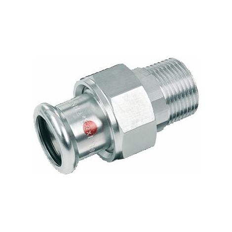 SK SANHA-Therm Pressfitt. (Serie 24000) 24333g Verschraubung mit AG 22x1 - 7747434011 von Buderus