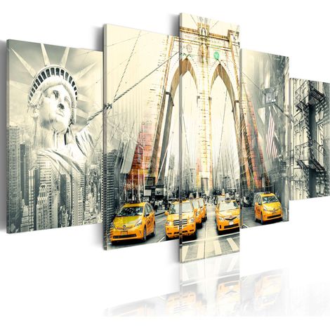 Quadro - Metropoli americana - 200x100 (1/4)