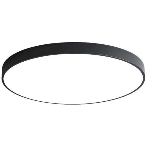 Plafonnier d'intérieur Plafonnier LED avec détecteur de mouvement, balcon extérieur, garage, couloir, entrée, lampe automatique, lumière ronde, installation facile, plafonnier, blanc froid 6000K, 18W,