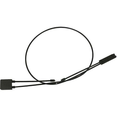 Crochet de câble de capot avant pour F49 X2 F39 51237495843 Noir (1/5)