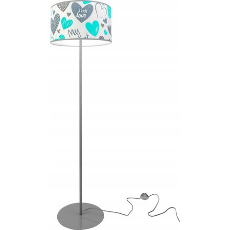 LAMPADA DA TERRA PER BAMBINI LOFT, PARALUME, MOTIVO, LED