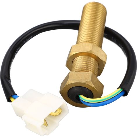Magnetischer Drehzahlsensor M16x1,5 IP44, hochempfindlicher Drehzahlaufnehmer aus Messing für 50-V-Generatoren (1/5)