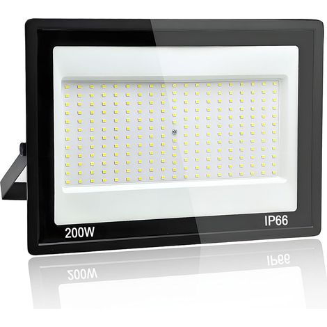 Projecteur led Extérieur, étanche, 200W, couleur blanc, 20000LM, 6500K, IP66, Entrepôts (1/5)
