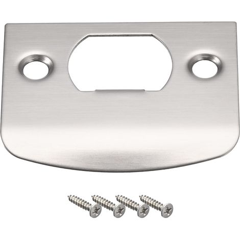 Plaque de Frappe de Porte 57mm x 45mm Argent (1/5)