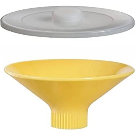 PET-Trichter mit Deckel für Flaschen Ø12x5,5