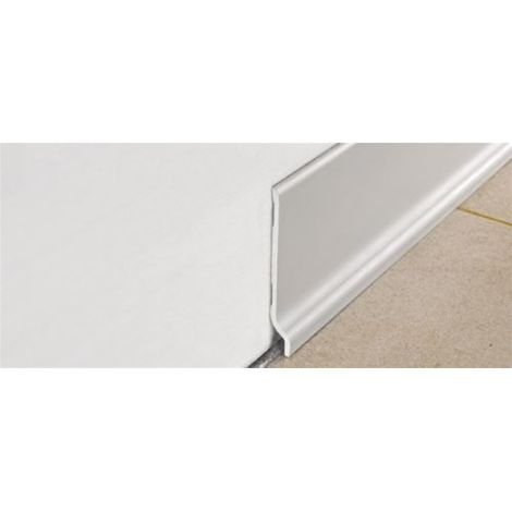 Battiscopa pvc espanso faggio chiaro 70 mm barre 2 ml