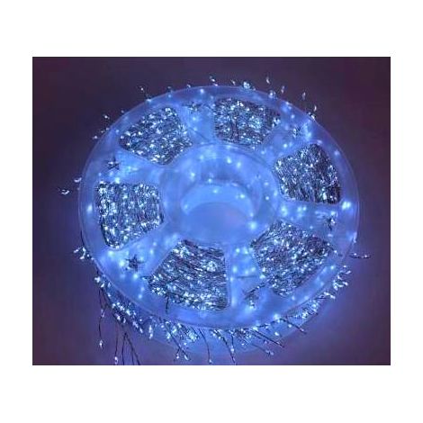 NATALE - LUCI 1000 LED ROTOLO 13MT L.FREDDA INT/EST MAURER - CF.SCATOLA