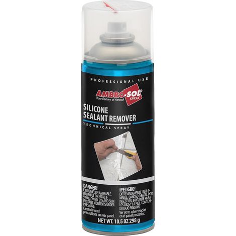 Sciogli silicone spray 400 ml rimuovi residui senza rovinare le superfici azione rapida Ambro-Sol (1/5)