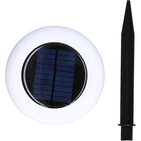 Lampe solaire de jardin colorée avec piquet de terre, étanche, idéale pour les espaces extérieurs (jardin, maison, pelouse) AQWHBYV (1/4)