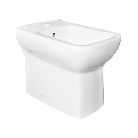 Bidet wandhängend aus weißer Porzellan 600x300x240