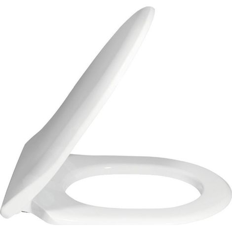 Architectura, Copriwater SlimSeat, Ex Targa Architectura, con cerniere QuickRelease e SoftClosing, cerniere in acciaio inox, In Duroplasto Bianco (1/3)