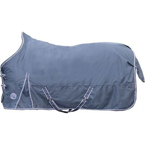 115 cm, Marineblau: Wasserdichte Pferdedecke Starter mit 300 g Wattierung und 600 Denier Außenmaterial (1/4)