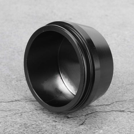 4pcs 56mm 2.2in Universal, Rim Center Hub Cover Aluminium Center Hub Wheel Hubcaps Winter Rims Modified Part (Black) (Noir)