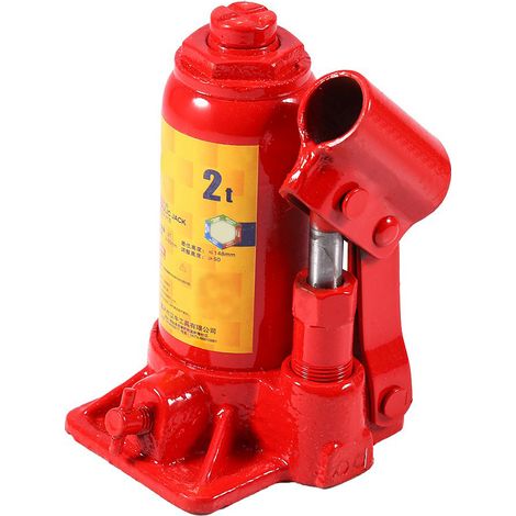 Cric hydraulique de levage de voiture d'une capacité de 2 tonnes, outil de réparation pour cric bouteille automobile
