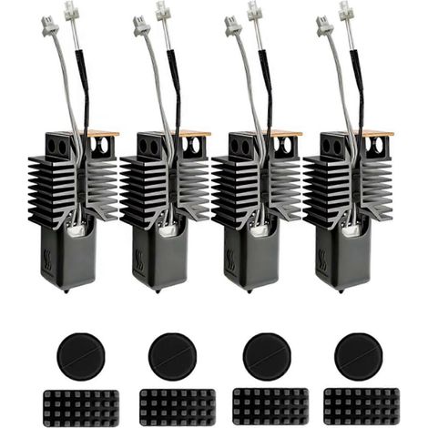 Hotend-Kit mit 0,8 mm Keramikblock und integrierter Düse aus gehärtetem Stahl für Snapmaker U1 3D-Drucker (1/5)