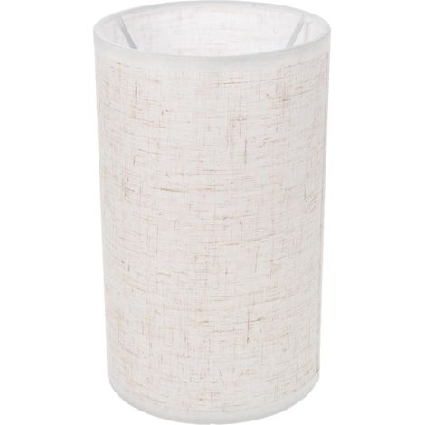 Cylindrical Fabric Lampshade E27 Small Replacement Shade with 40 mm Hole for Table Lamp Floor Lamp Bedroom Living Room Office (1/5)